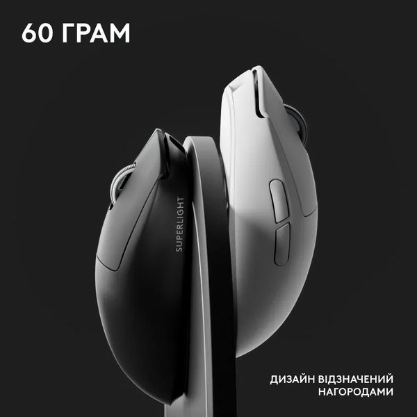 Ігрова миша Logitech G Pro X Superlight 2 (White) 11b577e4-12c1-4b64-bb8c-e220445f489b фото