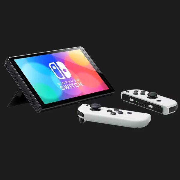 Портативная игровая приставка Nintendo Switch OLED with White Joy-Con (045496453435) 158ddf48-3c08-4dae-a831-d11cd5fb22f6 фото