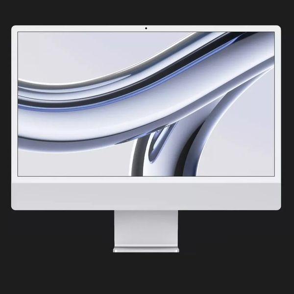 Apple iMac 24 with Retina 4.5K, Apple M3, 256GB, 8 CPU / 10 GPU, 8GB RAM, Silver (MQRJ3) (2023) 1ec40de0-e362-40d5-9fc4-b8ea07b3a67f фото