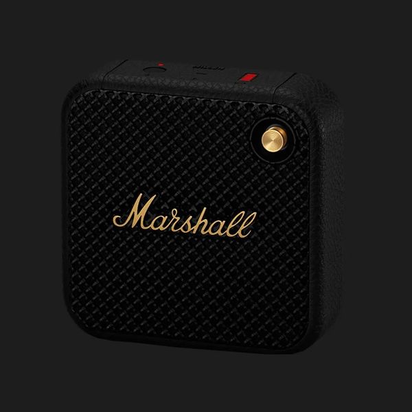 Портативна колонка Marshall Willen (Black and Brass) 5f1b3805-af3c-4245-affa-02fb275d1b0f фото