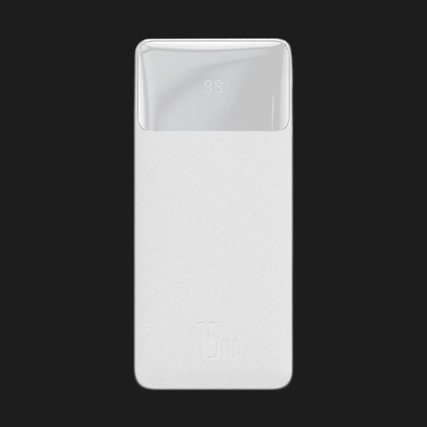 Портативный аккумулятор Baseus Bipow Digital Display 15W 20000 mAh (White) d3239de3-b178-4d70-81f6-f7c7916efdde фото