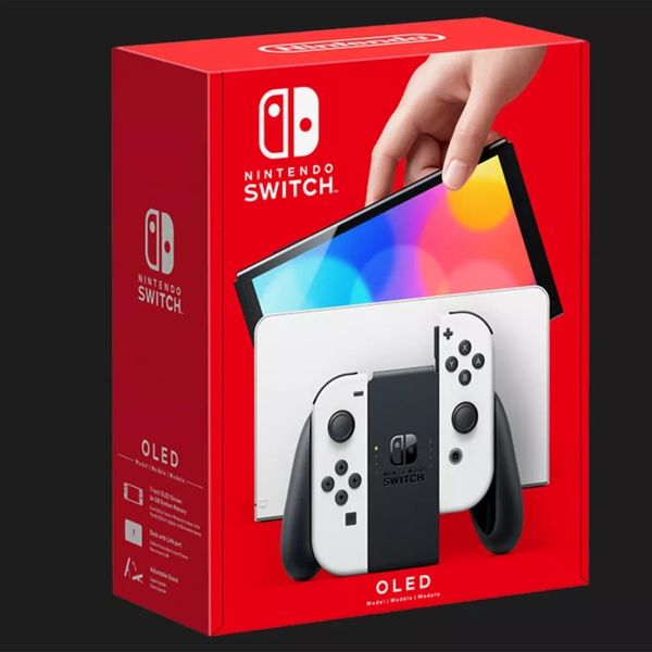 Портативная игровая приставка Nintendo Switch OLED with White Joy-Con (045496453435) 158ddf48-3c08-4dae-a831-d11cd5fb22f6 фото