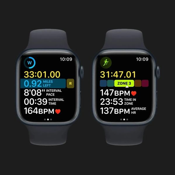 Apple Watch Series 8 45mm GPS + LTE, Midnight Aluminium Case with Midnight Sport Band (MNK43) b68028cf-5a33-4e25-bca7-45683383925e фото