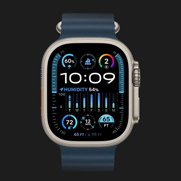 б/у Apple Watch Ultra 2, 49мм, Blue Ocean Band (MREG3) 471e1637-e7bf-4fbc-804b-4850e435f664 фото