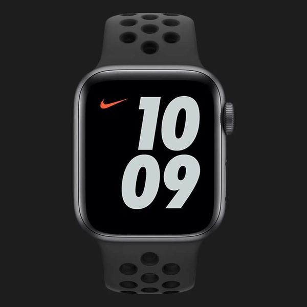 Оригінальний ремінець для Apple Watch 42/44/45/49 mm Nike Sport Band (Anthracite / Black) (MX8E2) 99f66a63-615b-481b-a299-476cebe700ce фото