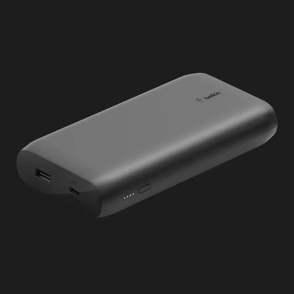 Портативный аккумулятор Power Bank Belkin 20000mAh, 30W, USB-A, USB-C (Black) adea6caf-f81a-4459-b756-61bfcfde903a фото