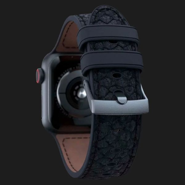 Ремешок Elements Njord Salmon Leather Strap для Apple Watch 42/44/45/49mm (Dark Grey) (SL14120) 4ee0bb6b-5540-4048-a282-483b567dac4c фото