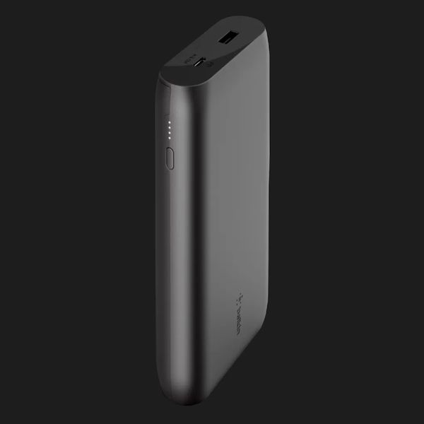 Портативный аккумулятор Power Bank Belkin 20000mAh, 30W, USB-A, USB-C (Black) adea6caf-f81a-4459-b756-61bfcfde903a фото