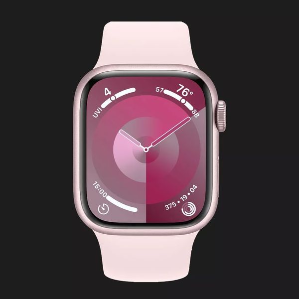 Apple Watch Series 9 45mm Pink Aluminum Case with Light Pink Sport Band S/M (MR9G3) 0925c730-a4e8-4017-b8c9-8c3c3e58fb5d фото