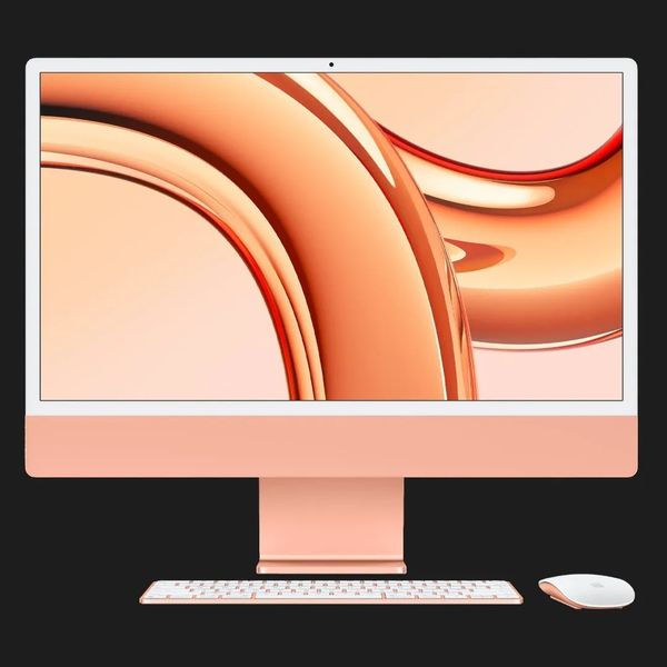 Apple iMac 24 with Retina 4.5K, Apple M3, 256GB, 8 CPU / 10 GPU, 8GB RAM, Orange (Z19R) (2023) e24200ae-0c3e-45de-9f1e-be24535cedff фото