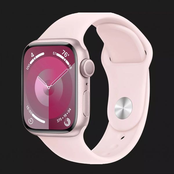 Apple Watch Series 9 45mm Pink Aluminum Case with Light Pink Sport Band S/M (MR9G3) 0925c730-a4e8-4017-b8c9-8c3c3e58fb5d фото