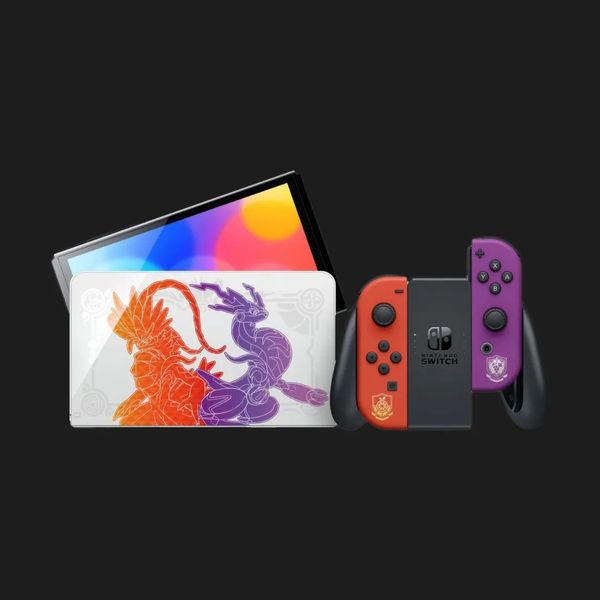 Ігрова приставка Nintendo Switch OLED (Pokemon Scarlet & Violet) d1be4743-b3ed-444a-a7a3-150d97f95b9b фото