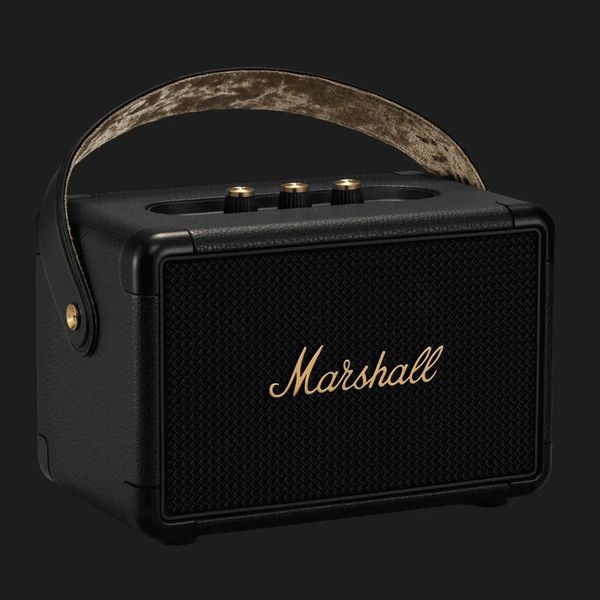 Акустика Marshall Portable Speaker Kilburn II (Black and Brass) a727613e-5260-4bd3-9820-32cfe899464e фото