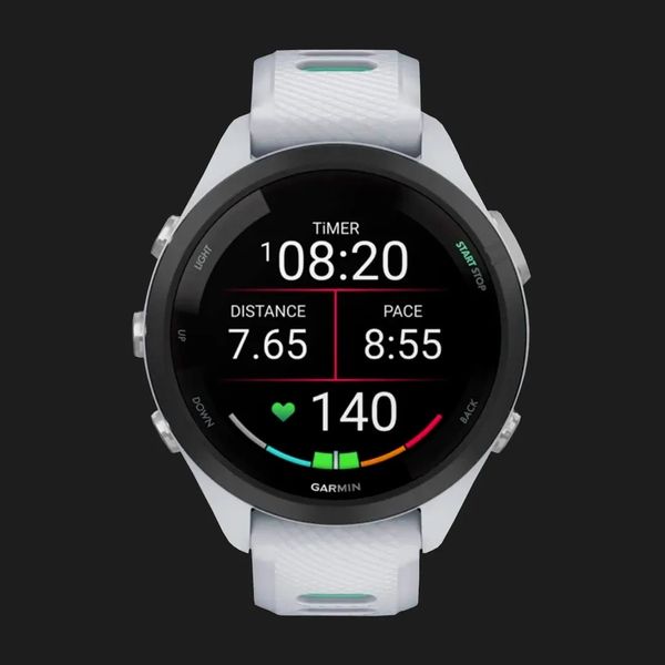 Garmin Forerunner 265S Black Bezel, Whitestone Case, Whitestone/Neo Tropic Silicone Band e797129b-0980-4f81-866a-c65c897cf833 фото