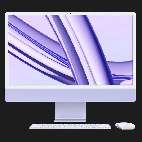 Apple iMac 24 with Retina 4.5K, Apple M3, 512GB, 8 CPU / 10 GPU, 8GB RAM, Purple (Z19Q) (2023) ecd413c8-60b7-4769-96dc-33b5f850776c фото