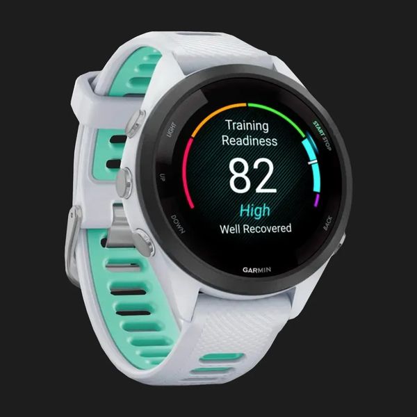 Garmin Forerunner 265S Black Bezel, Whitestone Case, Whitestone/Neo Tropic Silicone Band e797129b-0980-4f81-866a-c65c897cf833 фото