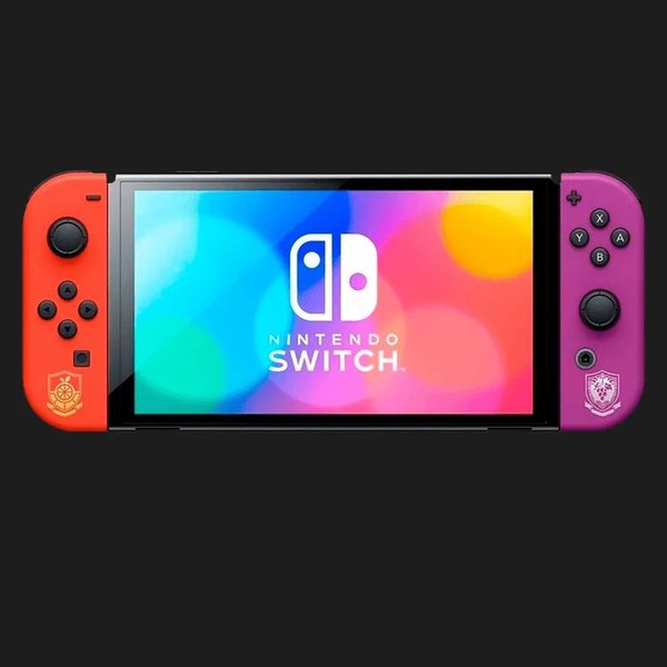 Игровая приставка Nintendo Switch OLED (Pokemon Scarlet & Violet) d1be4743-b3ed-444a-a7a3-150d97f95b9b фото