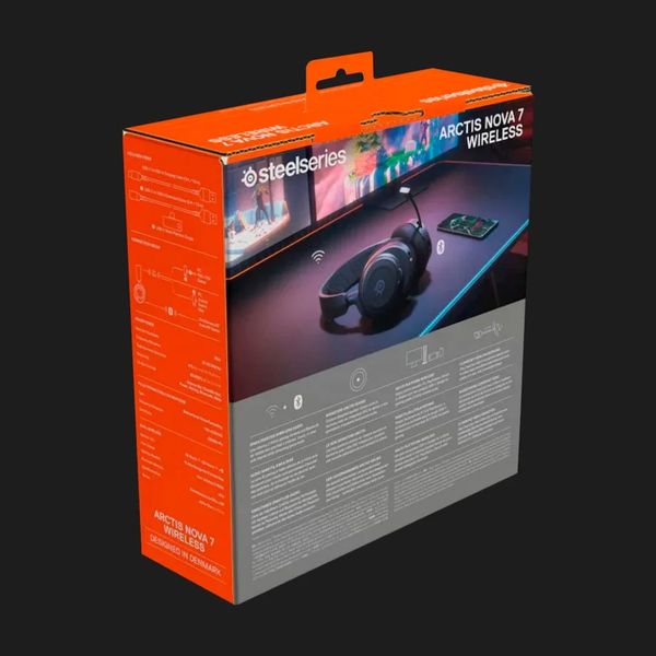 Игровая гарнитура STEELSERIES Arctis Nova 7 Black 879b55c3-1e1e-49a4-a20e-f24fa905cf64 фото