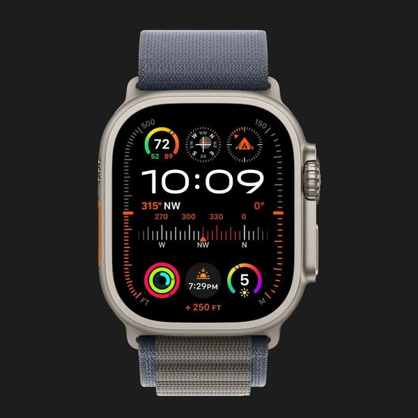 б/у Apple Watch Ultra 2, 49мм, Blue Alpine Loop Large (MREQ3) 784e1e7a-9ad0-439c-81d3-ee16dfe822a6 фото