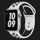 Оригінальний ремінець для Apple Watch 42/44/45/49 mm Nike Sport Band (Pure Platinum / Black) (MX8F2) e75cb942-46fe-44a1-ab5a-4f54884a93ff фото 1