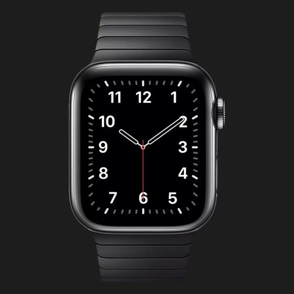 Оригінальний ремінець для Apple Watch 42/44/45/49 mm Link Bracelet (Space Black) (MUHM2) c943fe38-53b0-4e8d-8106-bfd1eb57e370 фото