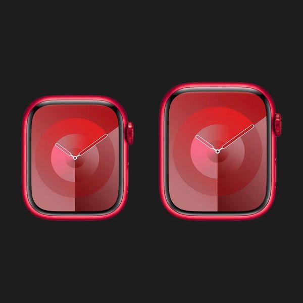 Apple Watch Series 9 41mm (PRODUCT)RED Aluminum Case with Red Sport Band S/M (MRXG3) 66400e28-ec91-4466-9912-9909a38a20c7 фото