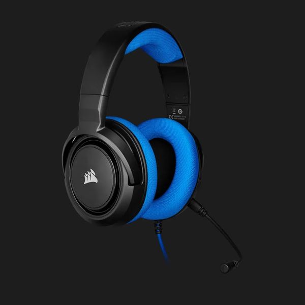 Игровые наушники Corsair HS35 (Blue) 74edd51c-4a43-438f-9423-564875b1fbcc фото