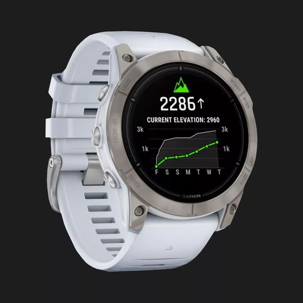 Garmin Epix Pro (Gen 2) Sapphire 51mm Titanium with Whitestone Band 4e26d006-3c75-44ff-9856-fc7fdd9a57fb фото