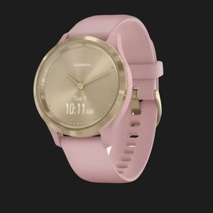 Garmin Vivomove 3S Light Gold Stainless Steel Bezel with Dust Rose Case and Silicone Band 901da4a3-ddc1-4c04-9d06-28673220402a фото