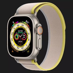 Apple Watch Ultra 49mm GPS + LTE Titanium Case with Yellow/Beige Trail Loop M/L (MQFU3/MQF23) 389809da-4c43-4d3c-9389-1aa1d123dd0b фото