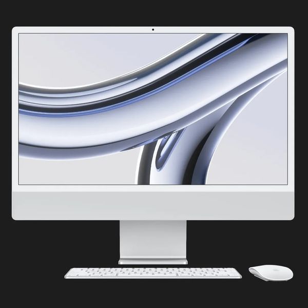 Apple iMac 24 with Retina 4.5K, Apple M3, 512GB, 8 CPU / 10 GPU, 8GB RAM, Silver (MQRK3) (2023) e247d169-e9a1-40f6-be02-6e8c93152804 фото