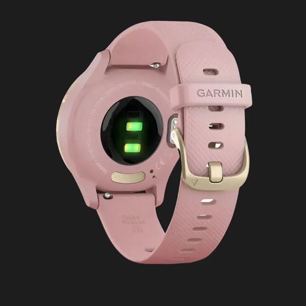 Garmin Vivomove 3S Light Gold Stainless Steel Bezel with Dust Rose Case and Silicone Band 901da4a3-ddc1-4c04-9d06-28673220402a фото