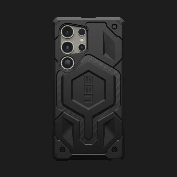 Чехол UAG Monarch Pro для Samsung Galaxy S24 Ultra (Carbon Fiber) 4ad97cdd-a872-48b3-b6fc-b9709129fc94 фото