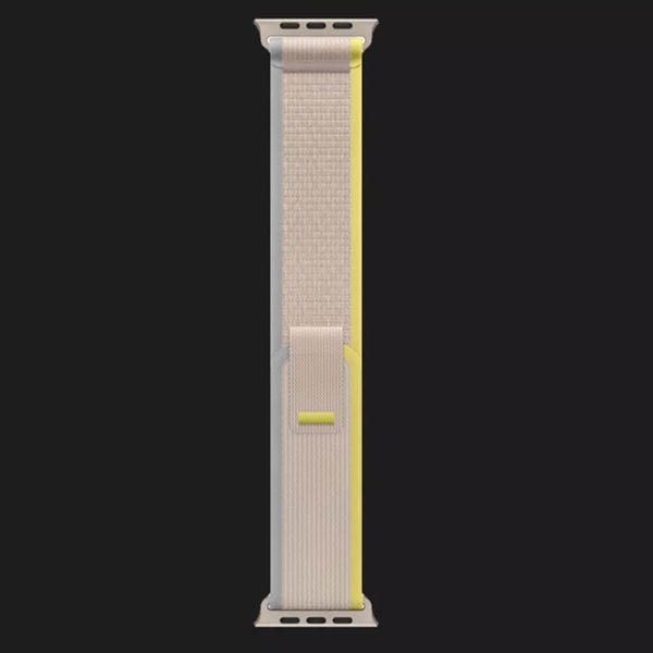 Apple Watch Ultra 49mm GPS + LTE Titanium Case with Yellow/Beige Trail Loop M/L (MQFU3/MQF23) 389809da-4c43-4d3c-9389-1aa1d123dd0b фото