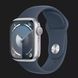 Apple Watch Series 9 41mm Silver Aluminum Case with Storm Blue Sport Band S/M (MR903) f31329d3-7944-4c70-9cd9-9216ff79a529 фото 1