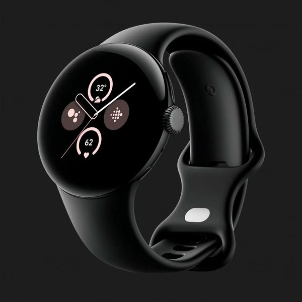 Смарт-годинник Google Pixel Watch 2 LTE Matte Black Aluminum Case/Obsidian Active Band 72d74137-9077-4d86-976d-d1b322162fce фото