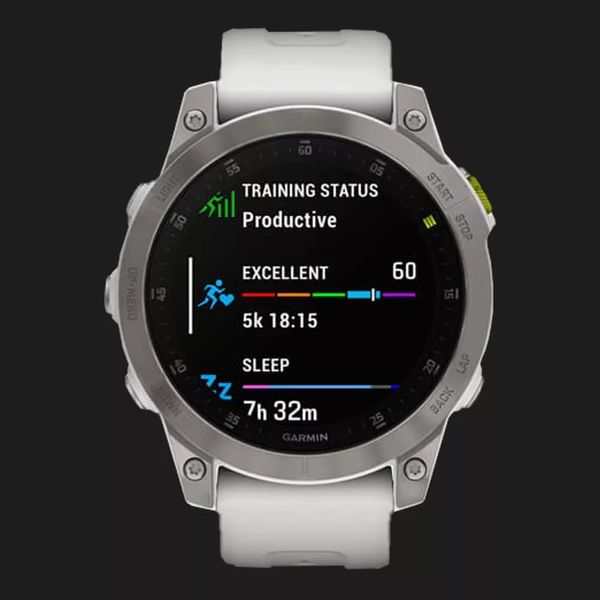 Garmin Epix (Gen 2) Sapphire White Titanium 942a95a6-21a8-48a1-8cab-9f58e42d053a фото