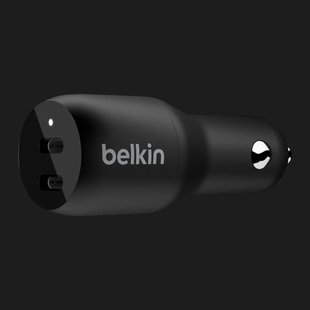 Автомобільний зарядний пристрій Belkin Dual USB-C Car Charger 36W (Black) 3b1727f7-f46c-4c9c-8ba4-c3f104aa3950 фото