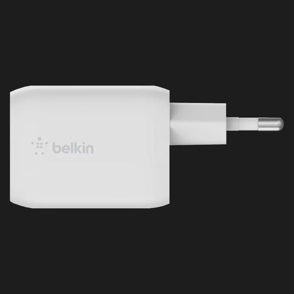 Зарядний пристрій Belkin 65W GAN PD PPS Dual USB-С - USB-С 2m (White) a417d8b6-aa5b-4814-8391-b20fccc30088 фото