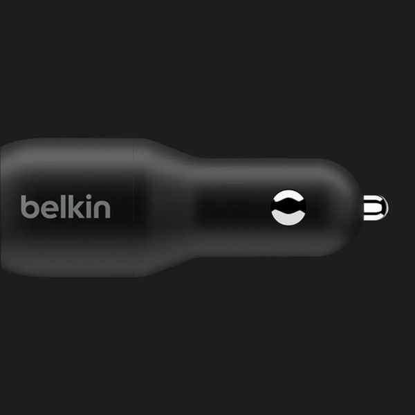 Автомобильное зарядное устройство Belkin Dual USB-C Car Charger 36W (Black) 3b1727f7-f46c-4c9c-8ba4-c3f104aa3950 фото