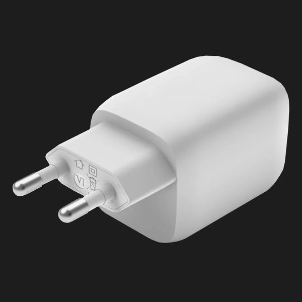 Зарядний пристрій Belkin 65W GAN PD PPS Dual USB-С - USB-С 2m (White) a417d8b6-aa5b-4814-8391-b20fccc30088 фото