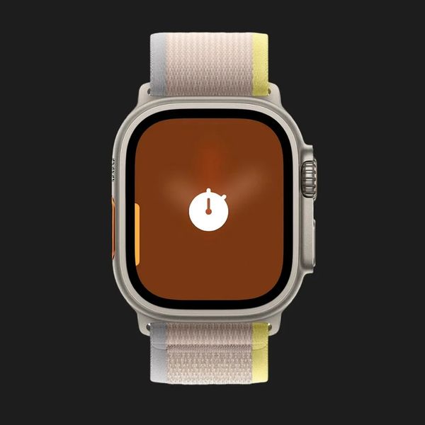 Apple Watch Ultra 49mm GPS + LTE Titanium Case with Yellow/Beige Trail Loop S/M (MNHK3) 14f558f2-9ed8-4847-a1b3-b1e1cda8c76a фото