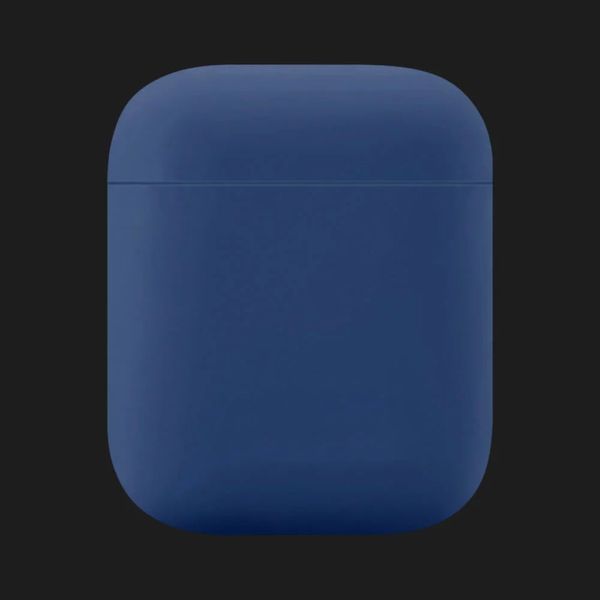 Захисний чохол Silicone Case для AirPods / AirPods 2 (Blue Cobalt) 139826cd-c1ee-4596-bfd8-3bfcfac41b84 фото