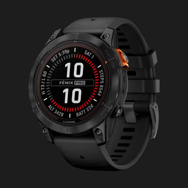 Garmin Fenix 7X Pro Solar Slate Gray with Black Band cbd81415-fac0-4825-b812-eb03c9444723 фото