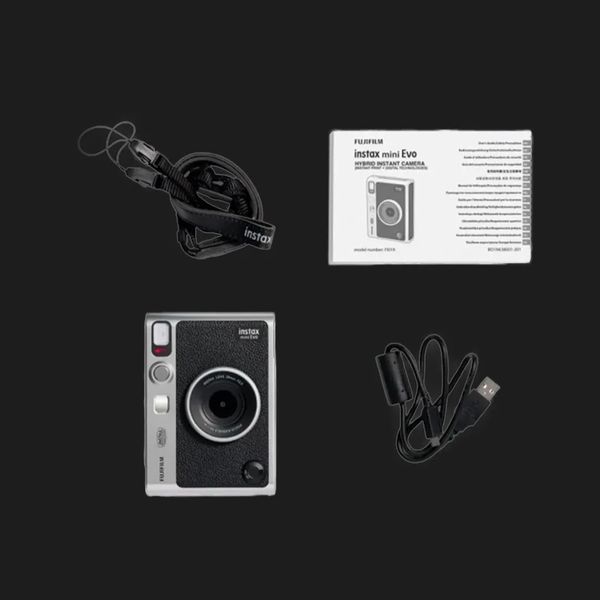 Фотокамера Fujifilm INSTAX Mini Evo (Black/Gray) 6bf94738-3252-44c4-a775-c1ad3380b486 фото