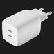 Зарядний пристрій Belkin 65W GAN PD PPS Dual USB-С - USB-С 2m (White) a417d8b6-aa5b-4814-8391-b20fccc30088 фото 4