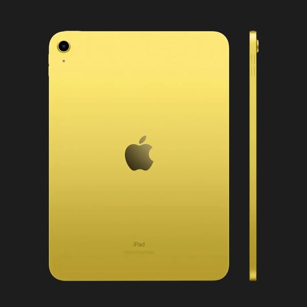 Планшет Apple iPad 10.9 64GB, Wi-Fi (Yellow) 2022 (MPQ23) f2f81f0c-d96e-4a9c-9200-d03b97543060 фото