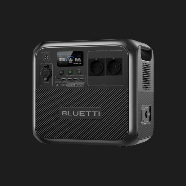 Зарядна станція BLUETTI AC180 1800W (1152 Вт/ч) 1538add1-7411-4c4d-aff1-9e34d7e4d723 фото