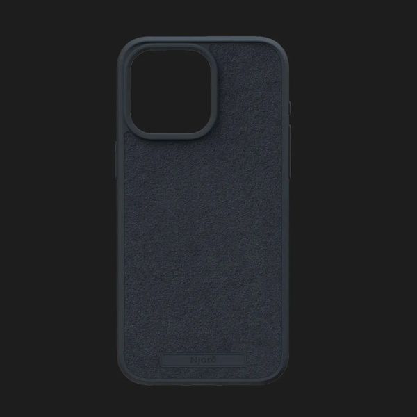 Чехол Elements Njord Suede MagSafe Case для iPhone 15 Pro (Black) 5bb9fc91-9ea3-4cc6-920a-89b57cd35f31 фото