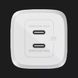 Зарядное устройство Belkin Home Charger 45W GAN PD PPS Dual USB-С (White) c63df908-68bc-4ed8-ba91-8805162ee9ad фото 2